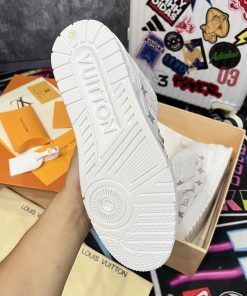 Giày Louis Vuition LV Trainer #54 Signature 'White' - Best Quality mau giay luxury louis vuition trainer best qualiy33
