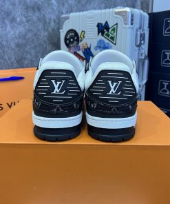 Giày Louis Vuitton Trainer Black White- Best Quality mau giay luxury louis vuition trainer best qualiy3333