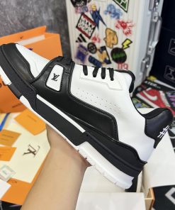 Giày LV Trainer #54 ‘White Black’ - Best Quality mau giay luxury louis vuition trainer best qualiy7373