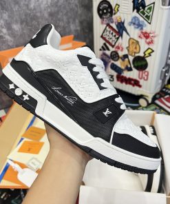 LV Trainer #54 Signature 'White Black' - Best Quality LV Trainer #54 Signature 'White Black' - Best Quality