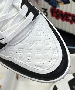 LV Trainer #54 Signature 'White Black' - Best Quality mau giay luxury louis vuition trainer best qualiy9292