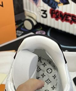 LV Trainer #54 Signature 'White Black' - Best Quality mau giay luxury louis vuition trainer best qualiy9696