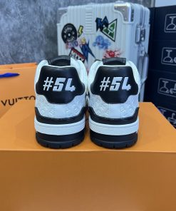 LV Trainer #54 Signature 'White Black' - Best Quality mau giay luxury louis vuition trainer best qualiy9797