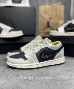 Giày Nike Air Jordan 1 Low 'Beaded Swoosh' - Like Auth 4
