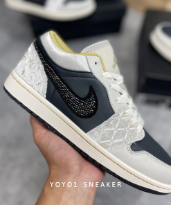 Giày Nike Air Jordan 1 Low 'Beaded Swoosh' - Like Auth 6