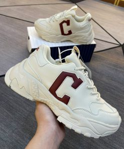 giay mlb bigball chunky beige red3