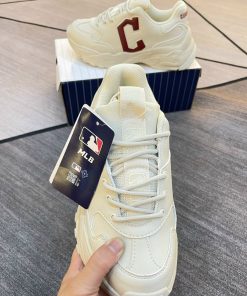 giay mlb bigball chunky beige red4