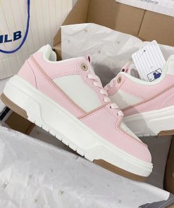 Giày MLB Liner Basic Los Angeles Dodgers Yankees ‘Pink’ - Like Auth giay mlb liner basic los angeles dodgers yankees pink like auth 3