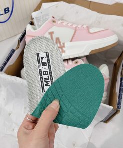 Giày MLB Liner Basic Los Angeles Dodgers Yankees ‘Pink’ - Like Auth giay mlb liner basic los angeles dodgers yankees pink like auth 5