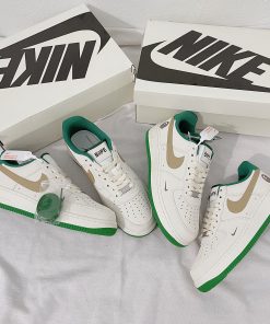 giay nike air force 1 low bope white green likeauth 2