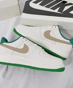 giay nike air force 1 low bope white green likeauth 4