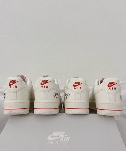 Giày Nike Air Force 1 Low NOAH 'White Red' - Like Auth giay nike air force 1 noah white red likeauth 7