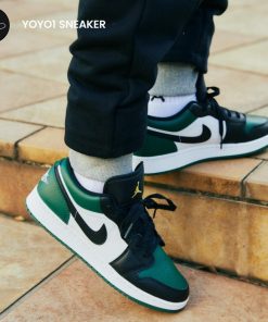 Giày Nike Air Jordan 1 Low 'Green Toe' - Like Auth giay nike air jordan 1 green toe like auth 2