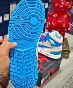Giày Nike Air Jordan 1 High Off White University Blue - Best Quality giay nike air jordan 1 hig off white blue best quality22