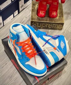 Giày Nike Air Jordan 1 High Off White University Blue - Best Quality giay nike air jordan 1 hig off white blue best quality33