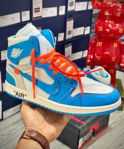 Giày Nike Air Jordan 1 High Off White University Blue - Best Quality giay nike air jordan 1 hig off white blue best quality66