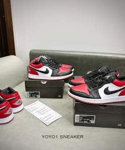 giay nike air jordan 1 low bred toe like auth 5