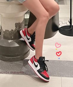 giay nike air jordan 1 low bred toe like auth 8