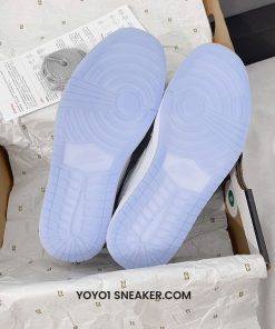 Giày Nike Air Jordan 1 Low White Grey Wolf - Like Auth giay nike air jordan 1 low grey wolf