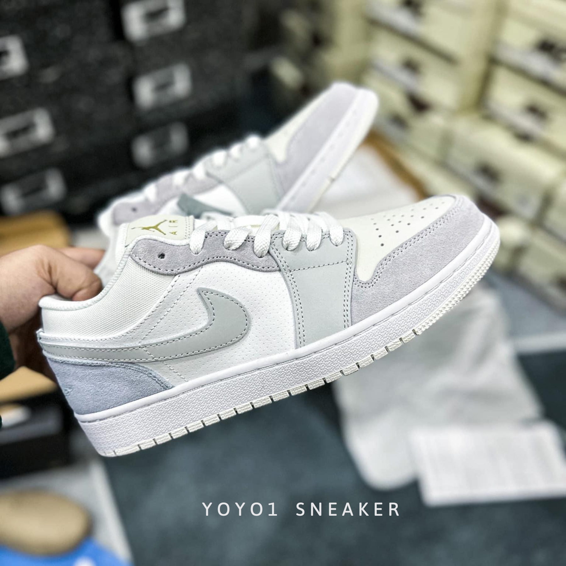 Giày Nike Air Jordan 1 Low 'Paris' - Like Auth Giày Nike Air Jordan 1 Low 'Paris' - Like Auth