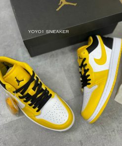 Giày Nike Air Jordan 1 Low Taxi - Like Auth giay nike air jordan 1 low taxi like auth 3