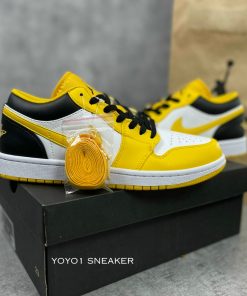 Giày Nike Air Jordan 1 Low Taxi - Like Auth giay nike air jordan 1 low taxi like auth 7