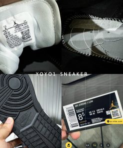 giay nike air jordan 1 low white black like auth 9