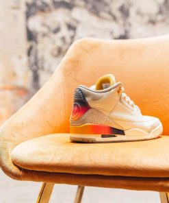 giay nike air jordan 3 balvin medellin sunset best quality1