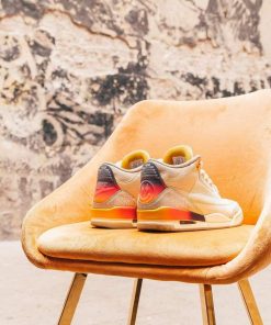 giay nike air jordan 3 balvin medellin sunset best quality7