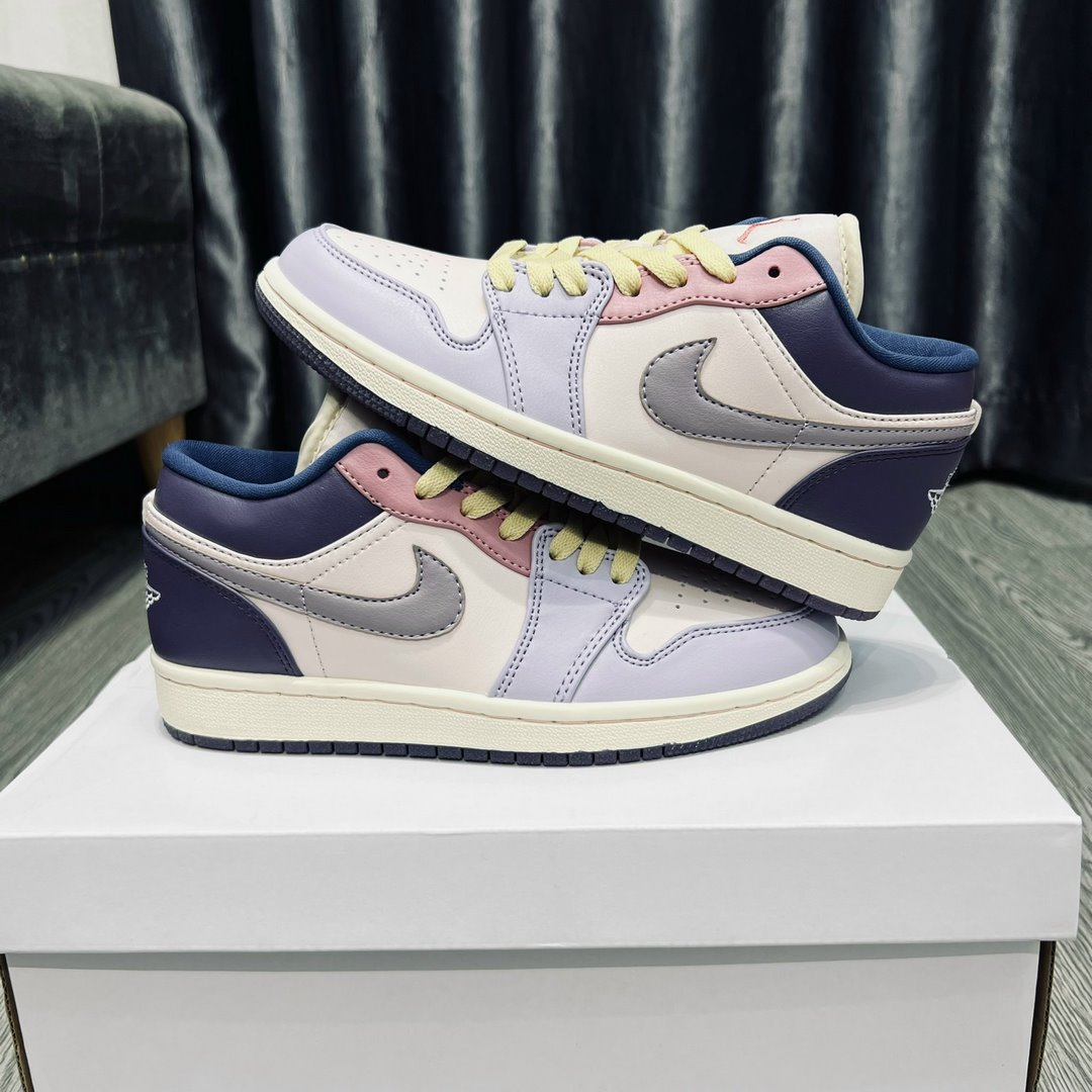 Giày Nike Air Jordan 1 Low 'Pastel Purple'- Like Auth Giày Jordan 1 Low 'Pastel Purple'