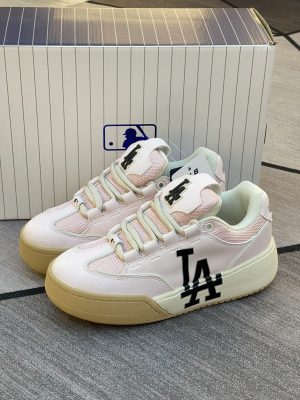 Giày MLB Chunky Wide LA 'Pink' giay sneaker mlb chunky wide los angeles dodgers33