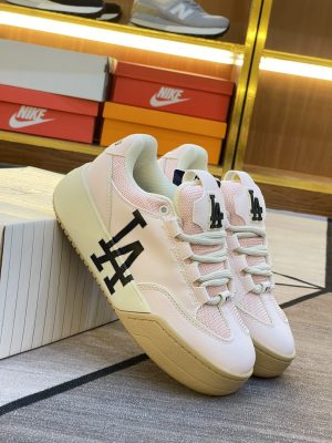 Giày MLB Chunky Wide LA 'Pink' giay sneaker mlb chunky wide los angeles dodgers55