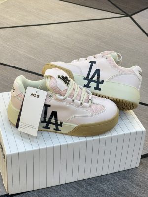 Giày MLB Chunky Wide LA 'Pink' giay sneaker mlb chunky wide los angeles dodgers66