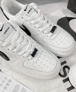 Nike Air Force 1 Low x Ambush "White Black" - Like Auth giay sneaker nike air force 1 ambush white black likeauth 6