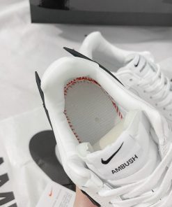 Nike Air Force 1 Low x Ambush "White Black" - Like Auth giay sneaker nike air force 1 ambush white black likeauth 8