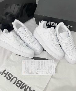Giày Nike Air Force 1 Low x Ambush 'Triple White' - Like Auth giay sneaker nike air force 1 ambush white likeauth 3
