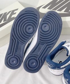 Giày Nike Air Force 1 Low x Louis Vuitton 'Denim' - Like Auth giay sneaker nike air force 1 low louis vuitton denim likeauth