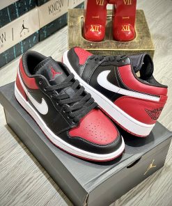 Giày Nike Air Jordan 1 Low 'Alternate Bred Toe' - Like Auth giay sneaker nike jordan alternate bred toe likeauth 4