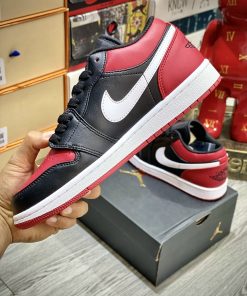 Giày Nike Air Jordan 1 Low 'Alternate Bred Toe' - Like Auth giay sneaker nike jordan alternate bred toe likeauth 7