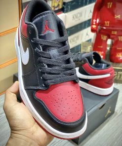 Giày Nike Air Jordan 1 Low 'Alternate Bred Toe' - Like Auth giay sneaker nike jordan alternate bred toe likeauth 8