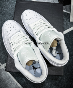 giay sneaker nike jordan triple white likeauth 10