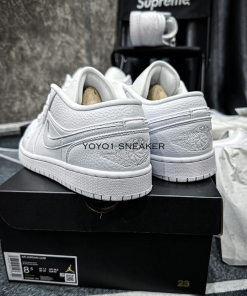 giay sneaker nike jordan triple white likeauth 15