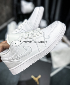 giay sneaker nike jordan triple white likeauth 4