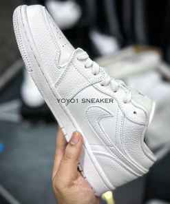 giay sneaker nike jordan triple white likeauth 8