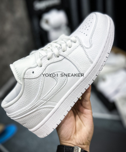 giay sneaker nike jordan triple white likeauth 9