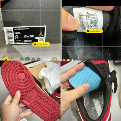 nike jordan bred toe like auth 13