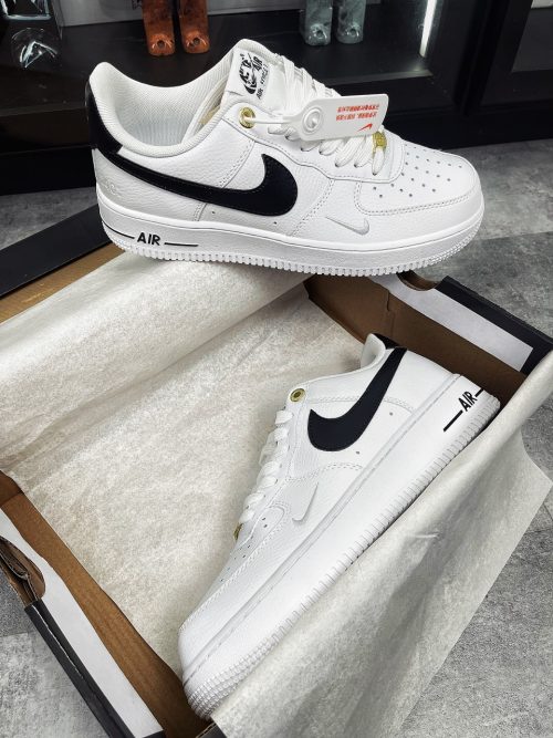 Giày Nike Force 1 Low 40th Anniversary White Black - Like Auth Giày Nike Force 1 Low 40th Anniversary White Black