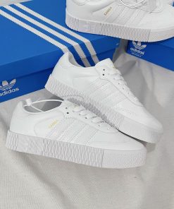 Giày Adidas Samba 'Triple White' giay adidas samba white likeauth 3