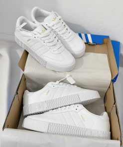 Giày Adidas Samba 'Triple White' giay adidas samba white likeauth 4