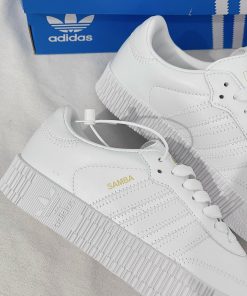 Giày Adidas Samba 'Triple White' giay adidas samba white likeauth 6